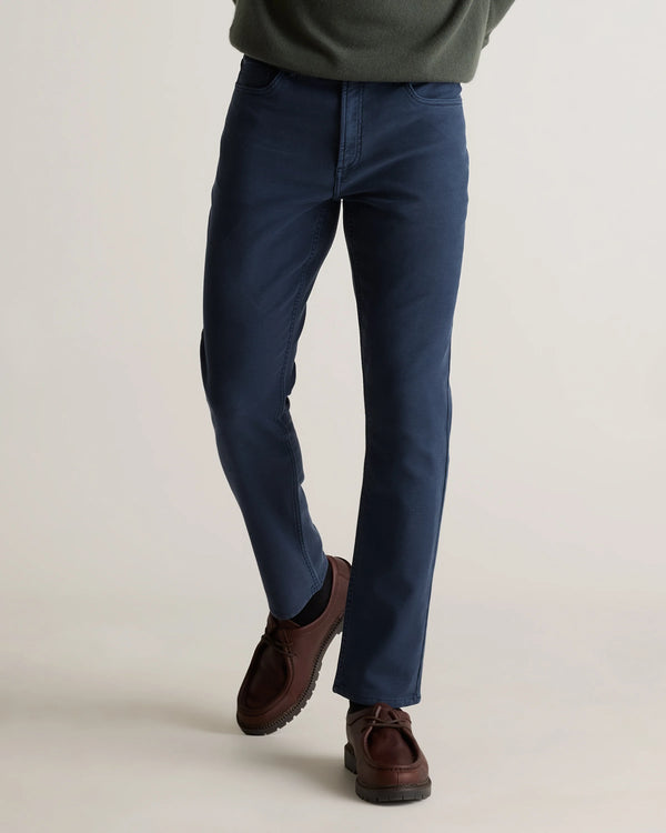 French Terry 5-Pocket Pants - Slim - 30X30 / Bayberry Olive