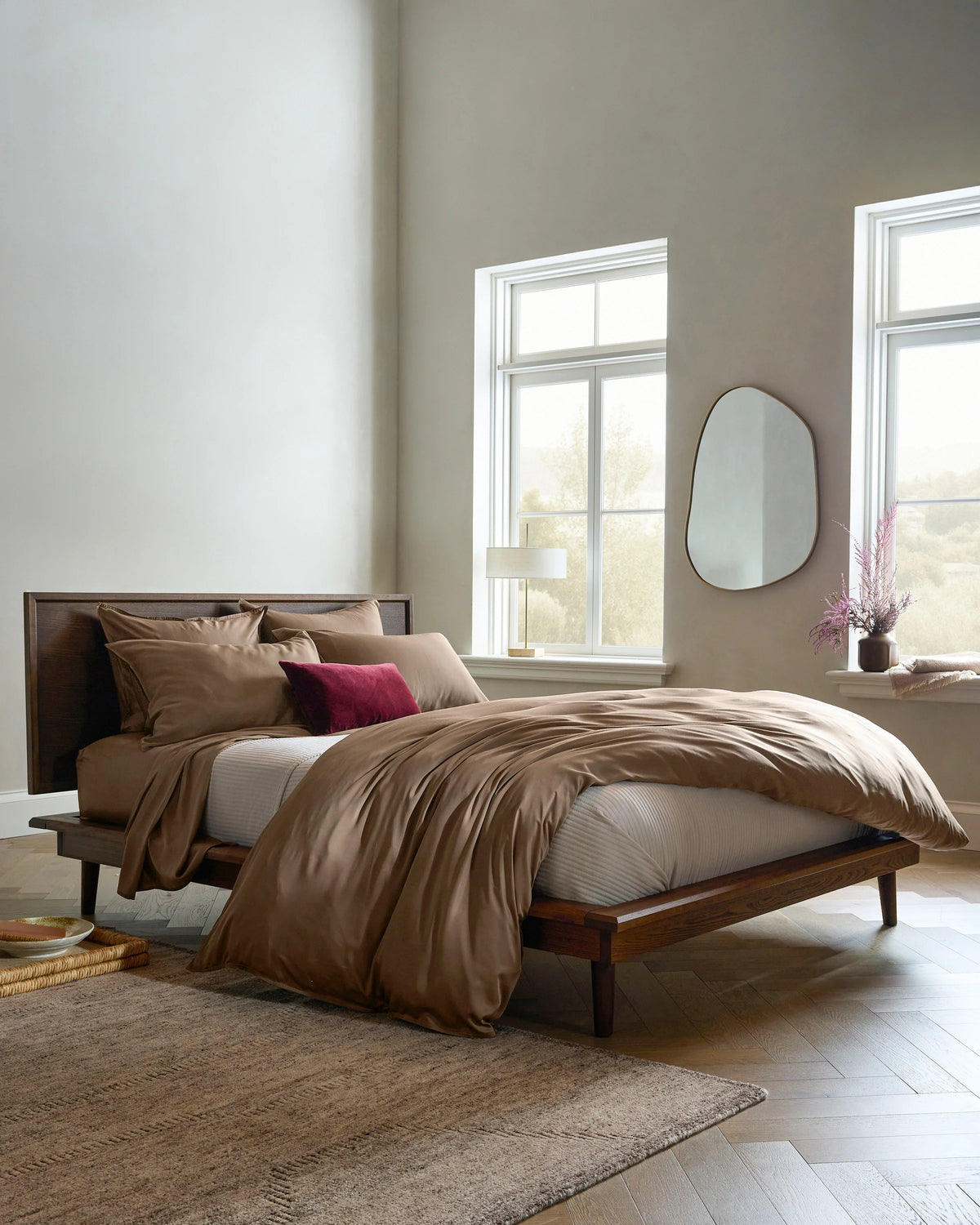 Bamboo Duvet Cover Set - Twin / Sand