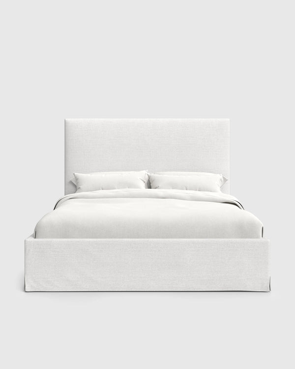 Slipcover Bed in 100% Linen - Full / Flax