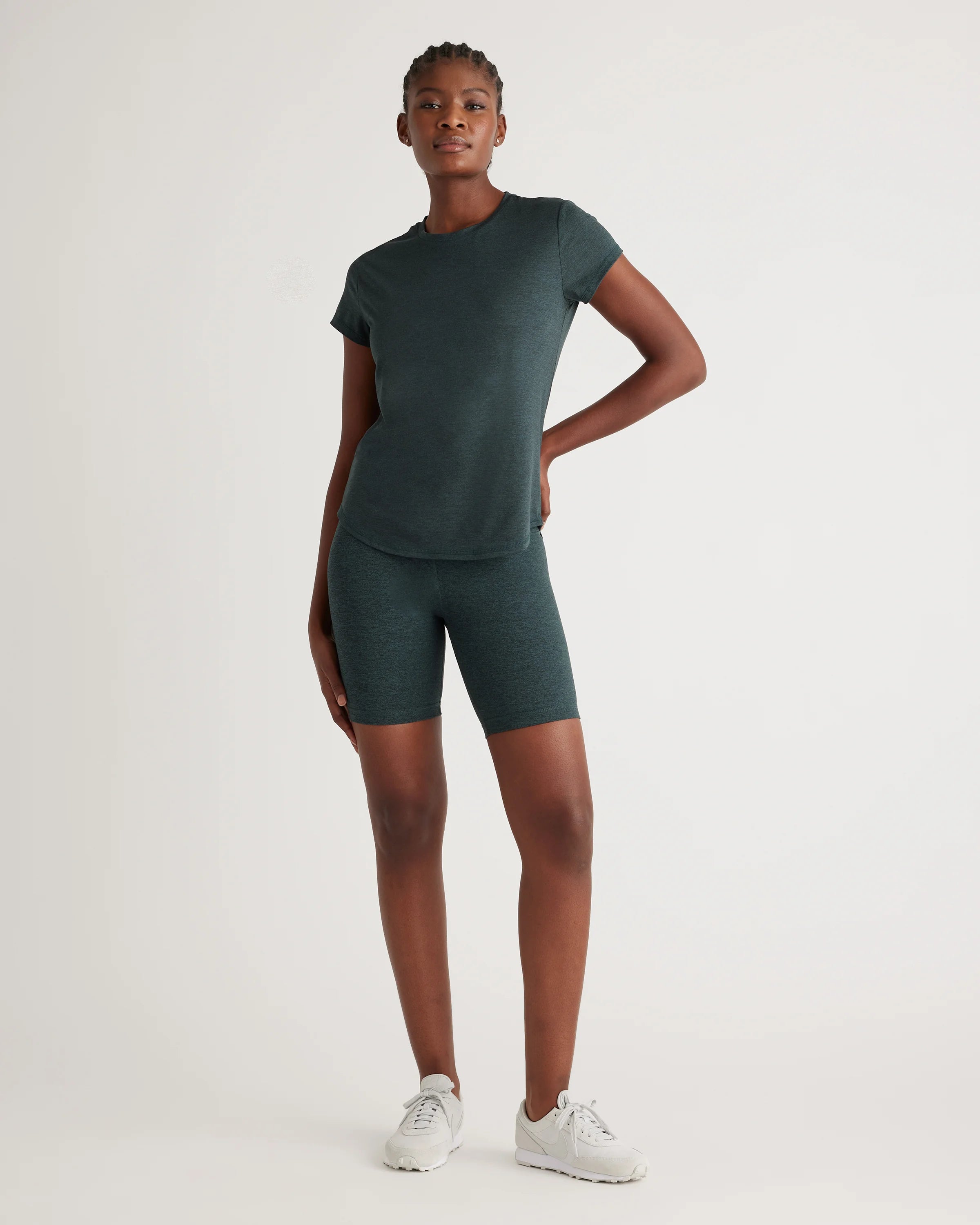 Flowknit Breeze Tee - XS / Heather Green Secondary image