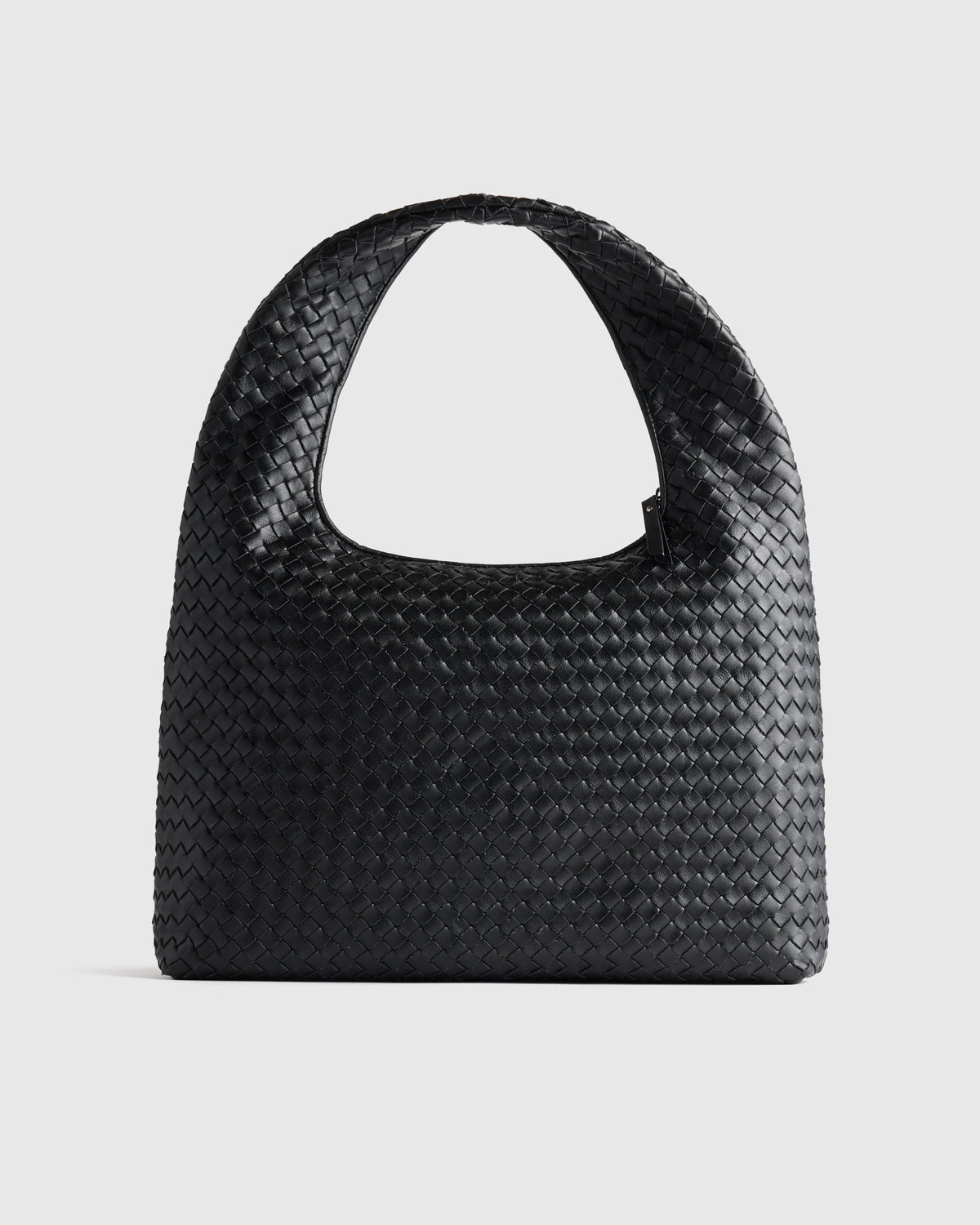 Elodie Handwoven Shoulder Bag - One Size / Black Main image