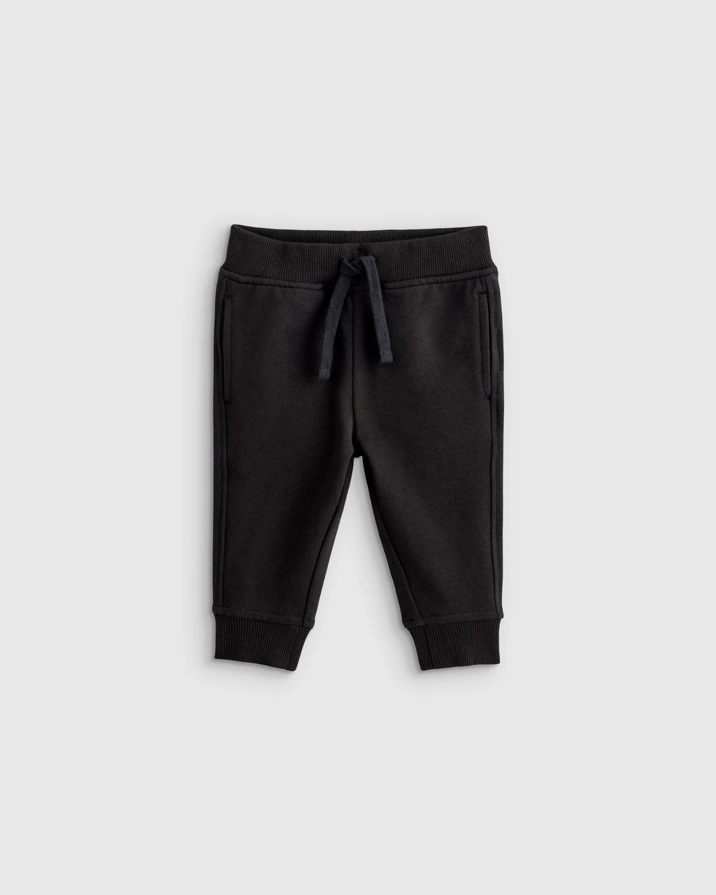 Organic Cotton French Terry Joggers - 3-6M / Blue Stars