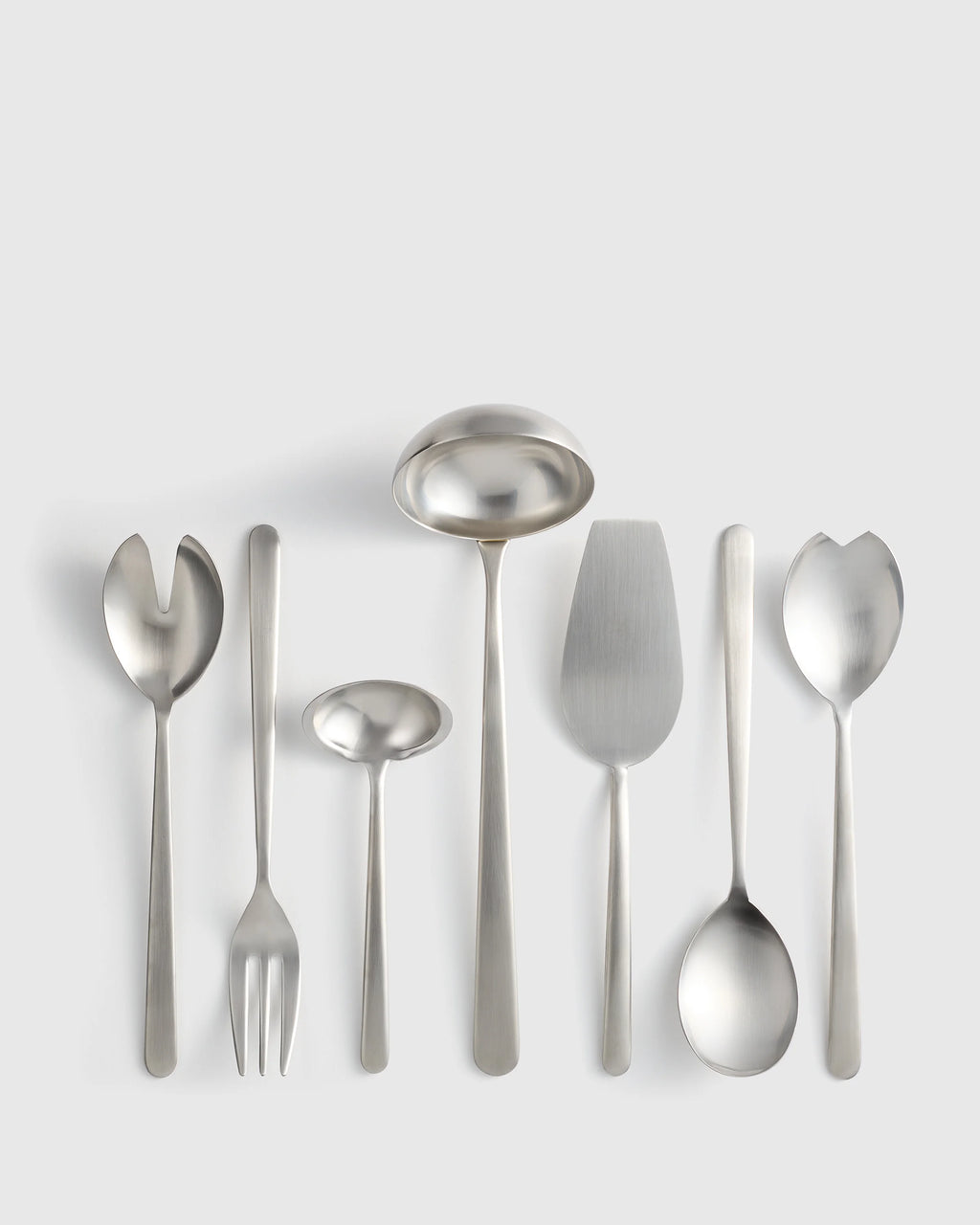 Linea 7-Pc Serving Utensil Set by Mepra - One Size / Polished Stainless Steel