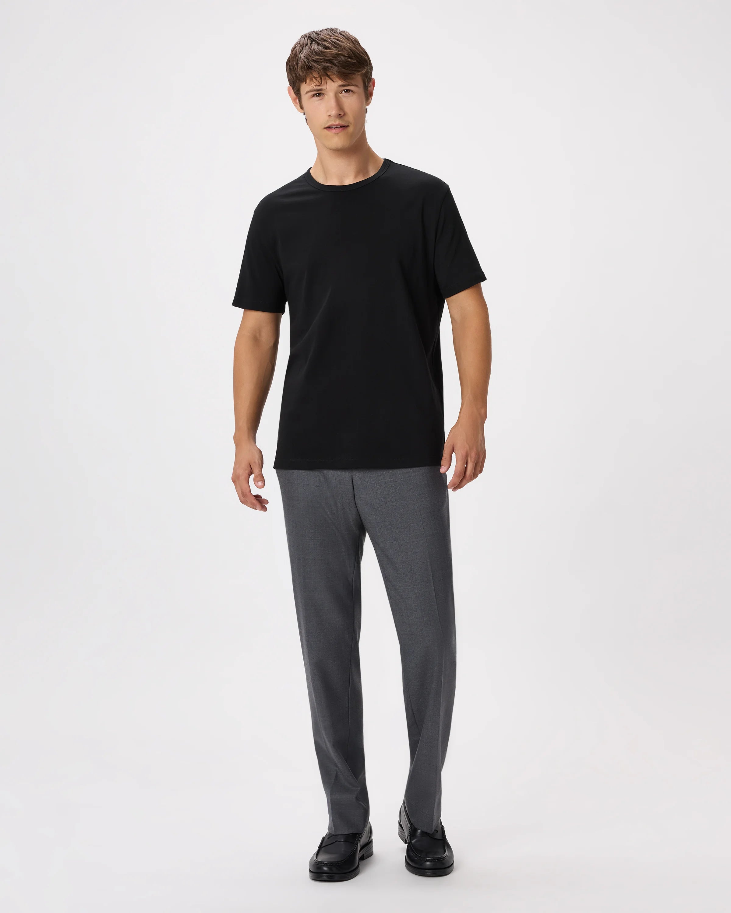 Japanese Lotus Tee - S / Black Secondary image