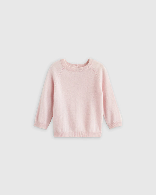 Washable Cashmere Crewneck Sweater - 0-3M / Varsity Red