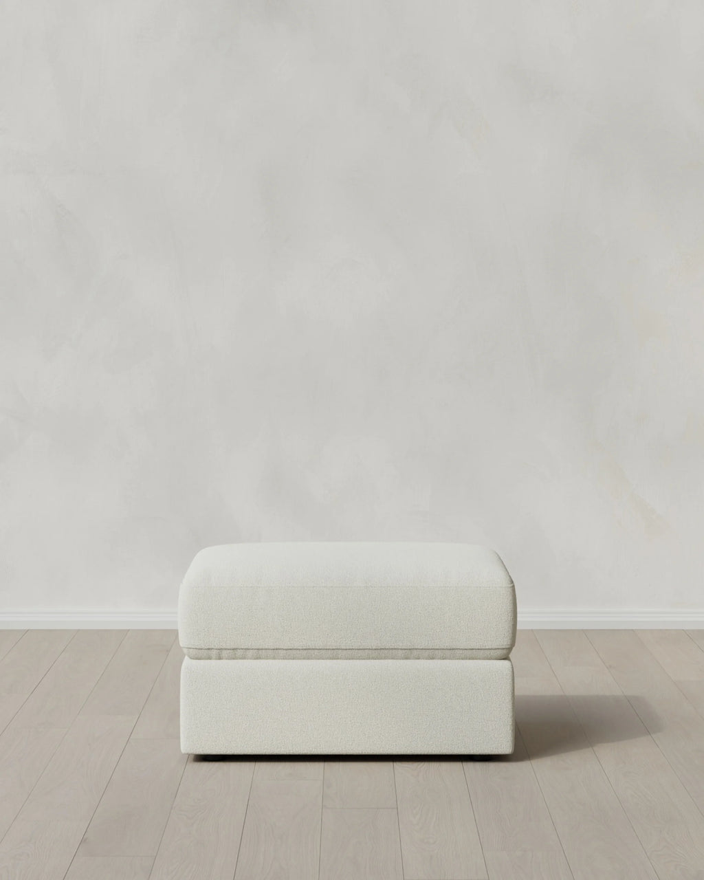 Ashford Deep Seat Ottoman in Performance Basketweave - One Size / Navy