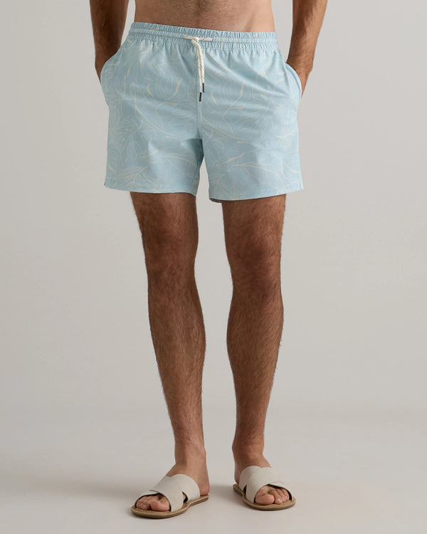 Italian Swim Trunks - 5.5" - XS / Navy Diamond Geo