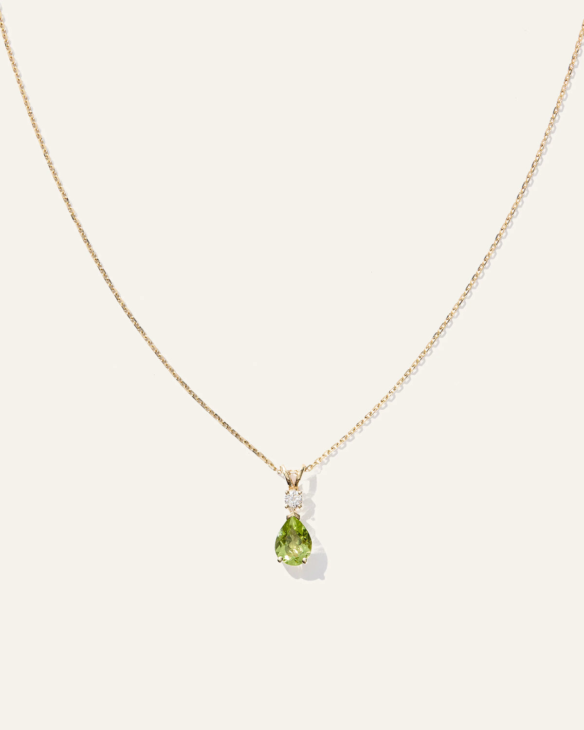 14K Gold Diamond & Semi-Precious Gemstone Drop Necklace - One Size / Yellow Gold Main image
