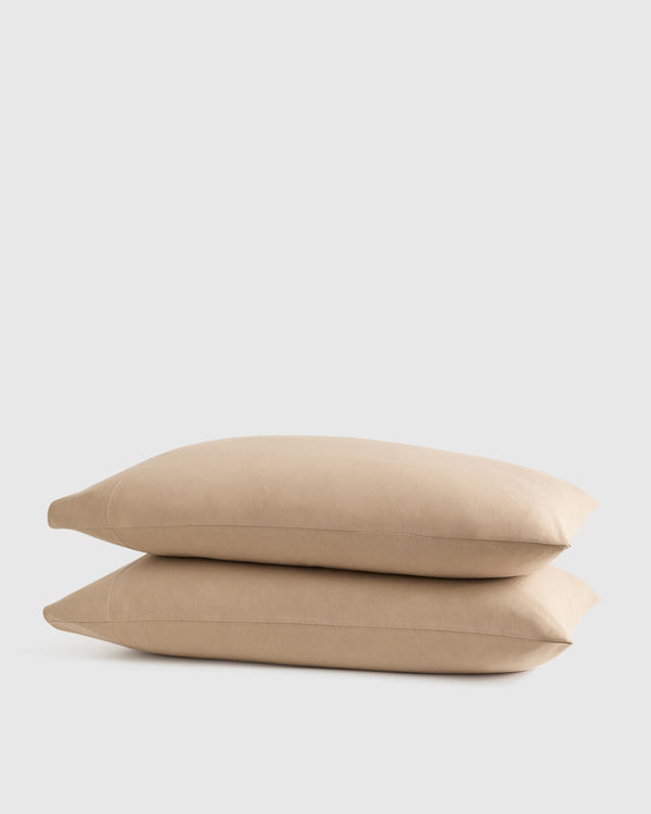 Organic Jersey Pillowcase Set - Standard / Light Blue