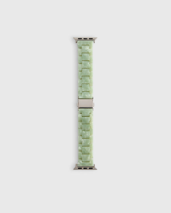 Acetate Smartwatch Band - 38mm - 42mm / Grey Tortoise