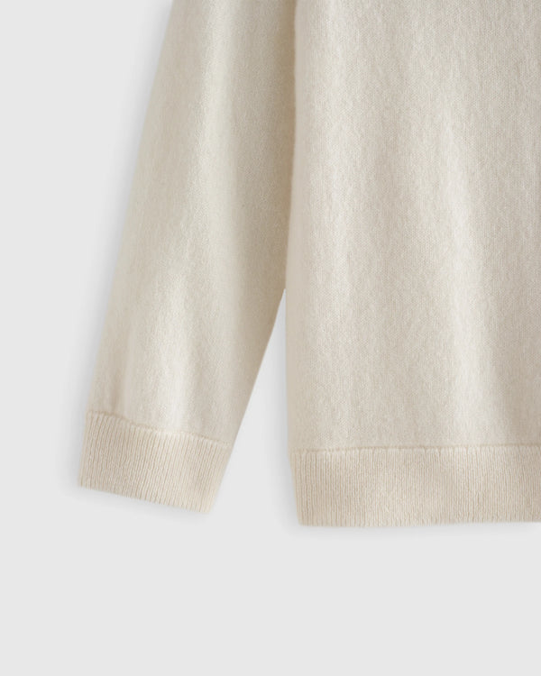 Washable Cashmere Cardigan - 6 / Heather Grey