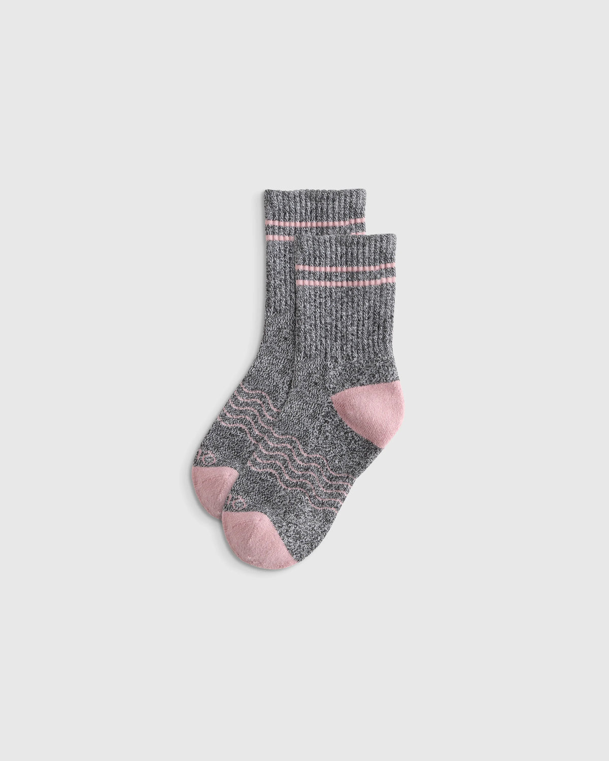 Kids Organic Cotton Quarter Crew Socks 8-Pack - S / White