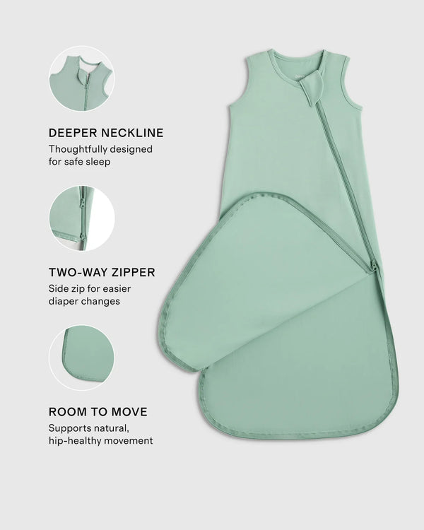 Bamboo Sleep Bag 0.5 TOG - S / Colony Blue