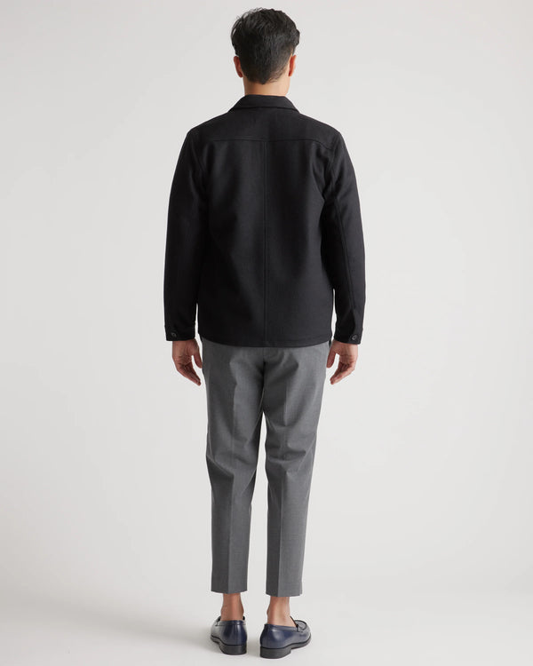 Italian Wool Chore Jacket - XS / Black