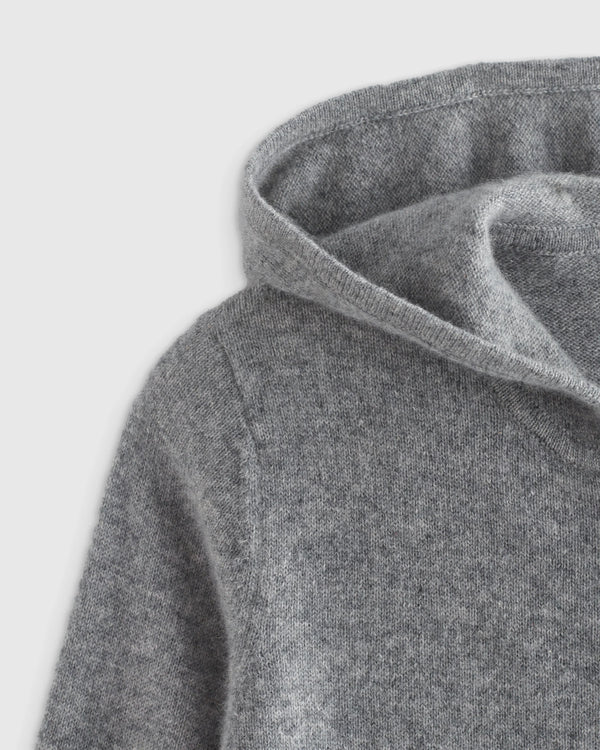 Washable Cashmere Full Zip Hoodie - 2T / True Navy