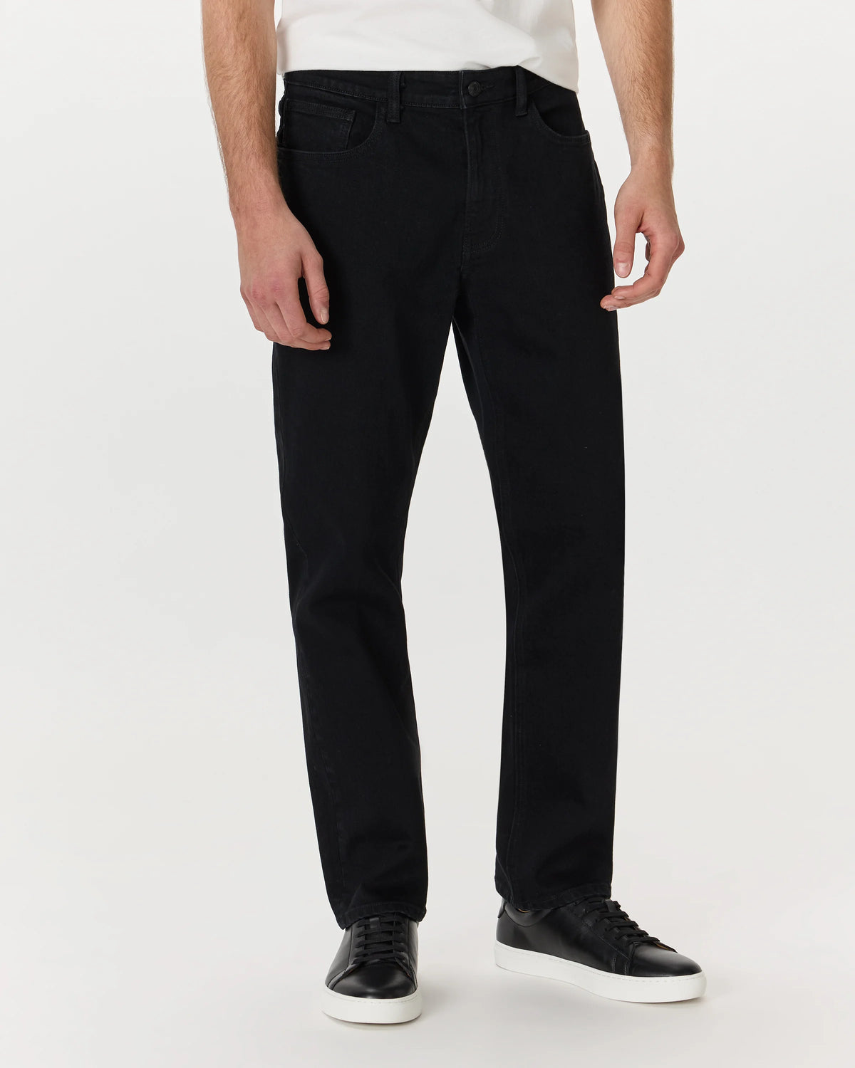 Warren Stretch Athletic Tapered Jeans - 30X30 / Black Main image