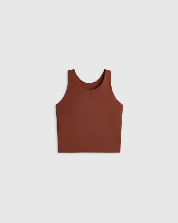 Girls Ultra-Form Fitted Tank - 6 / Storm Blue
