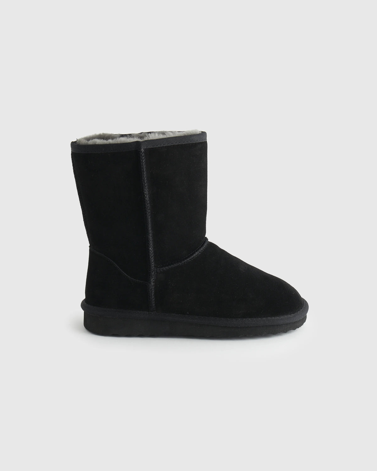 Australian Shearling Mid-Calf Boot - 6 / True Black Main image