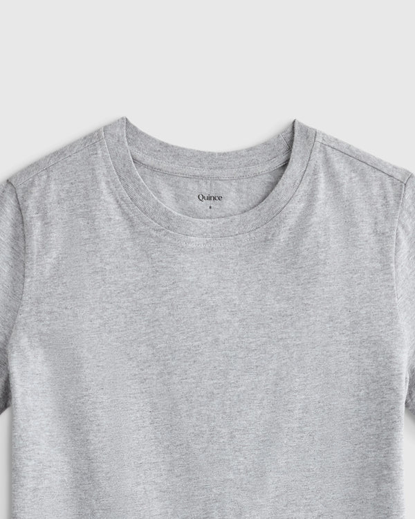 100% Organic Cotton Jersey Short Sleeve Tee - 6 / Dino Sketch