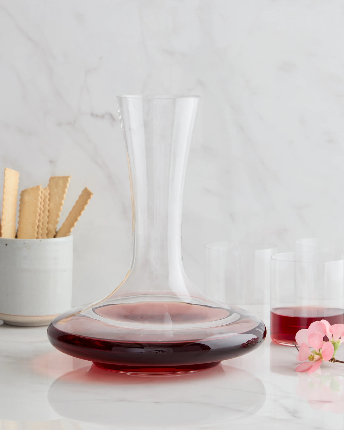 Mouth Blown Wine Decanter - One Size / Glass Main image