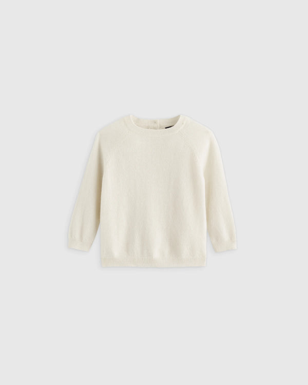 Washable Cashmere Crewneck Sweater - 0-3M / Varsity Red