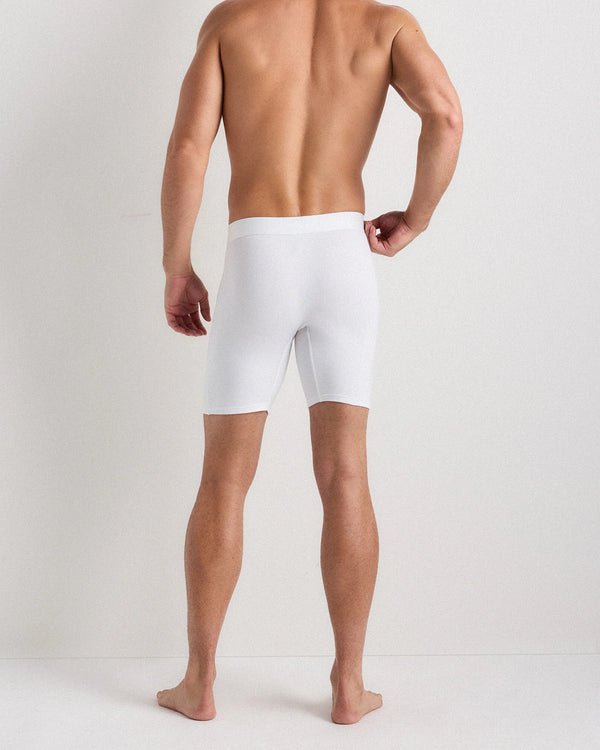 Organic Cotton 6'' Boxer Brief (3-pack) - XS / Light Grey