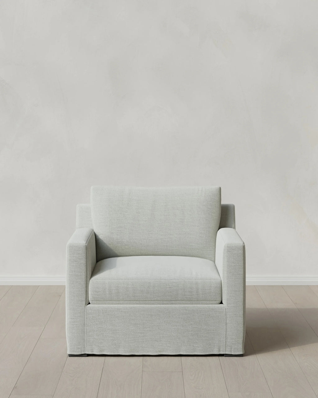 Ellery Slipcover Chair in Performance Linen - One Size / Sand
