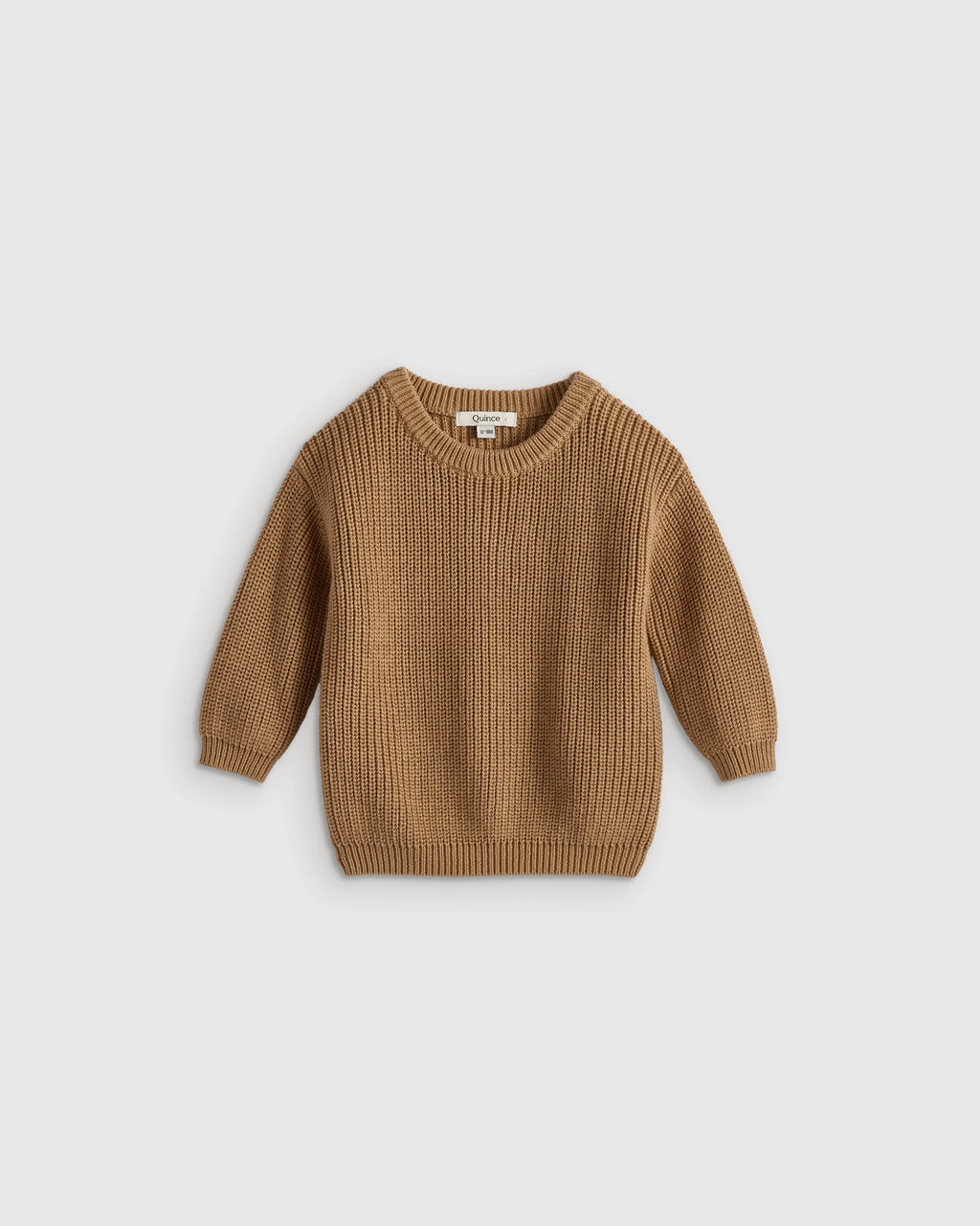 100% Organic Cotton Fisherman Tunic Sweater - 3-6M / Navy