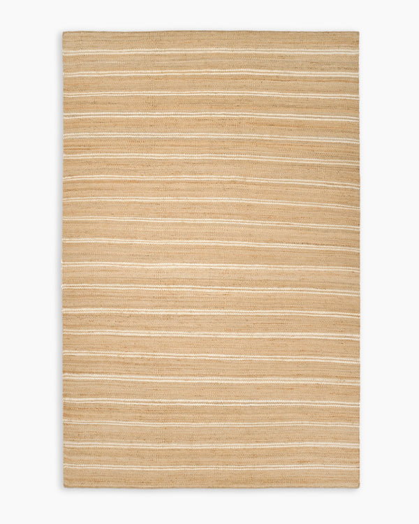 Rain Handwoven Jute Rug - 5' x 8' / Natural