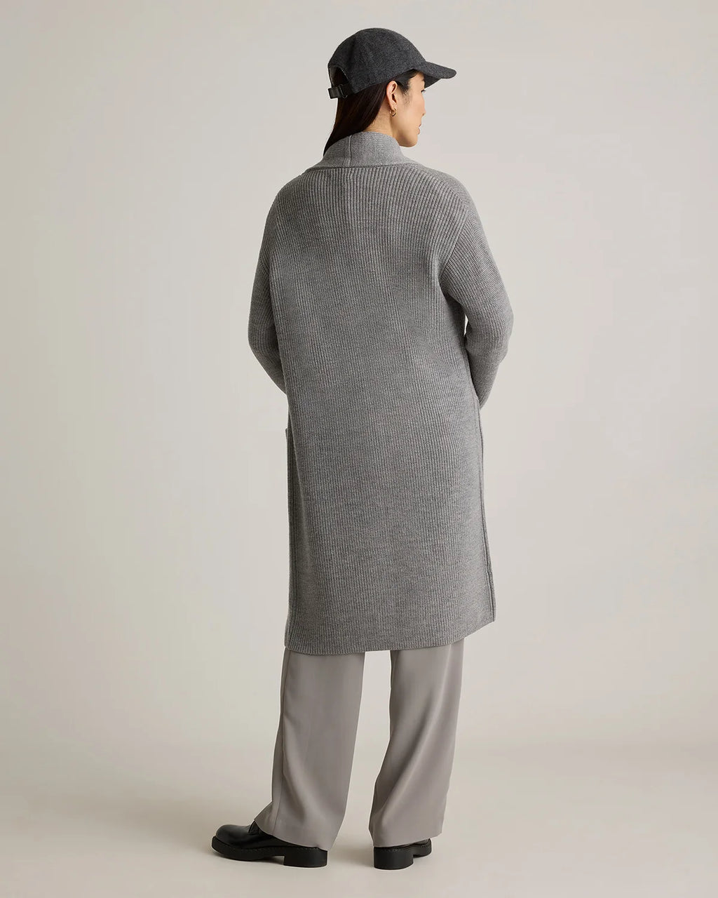 Australian Merino Wool Duster Cardigan - XS / Malted Toffee