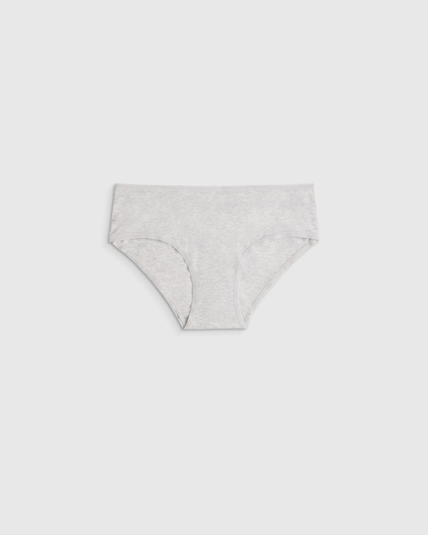 Girls Organic Cotton Hipster Solid 5-Pack - 6 / Neutral/Pink Multi Pack