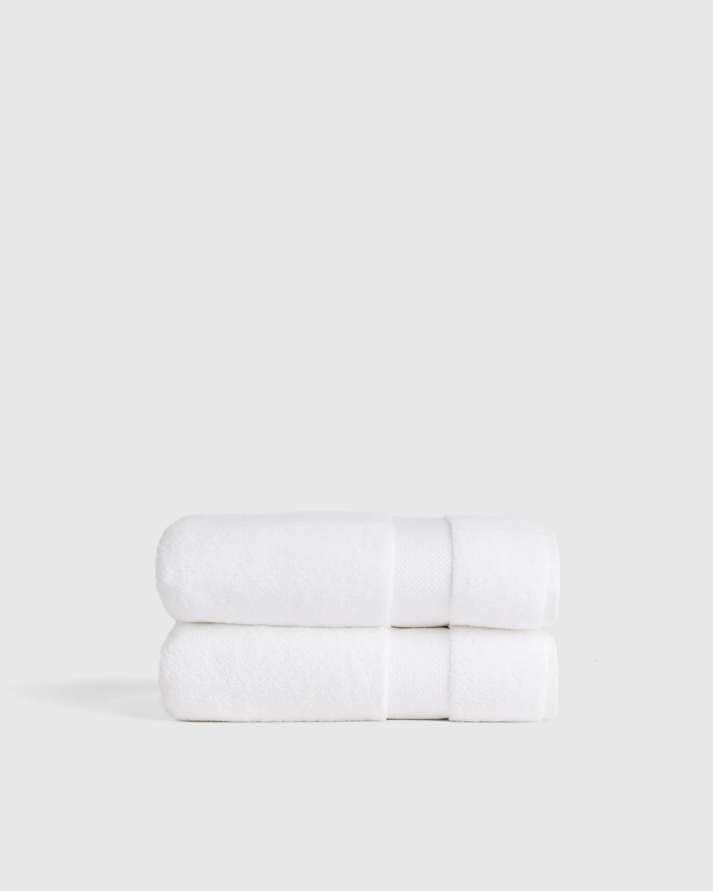 Turkish Ultra Plush Bath Towel (Set of 2) - One Size / White