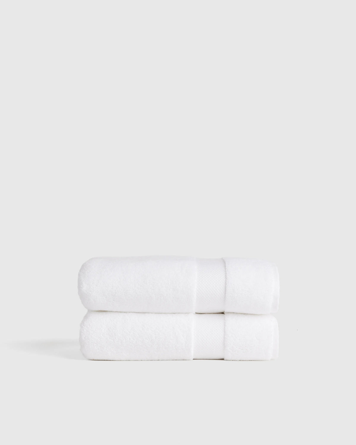 Turkish Ultra Plush Bath Towel (Set of 2) - One Size / White Main image