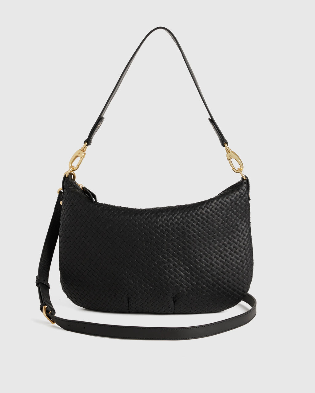 Sloane Handwoven Shoulder Bag - One Size / Cognac