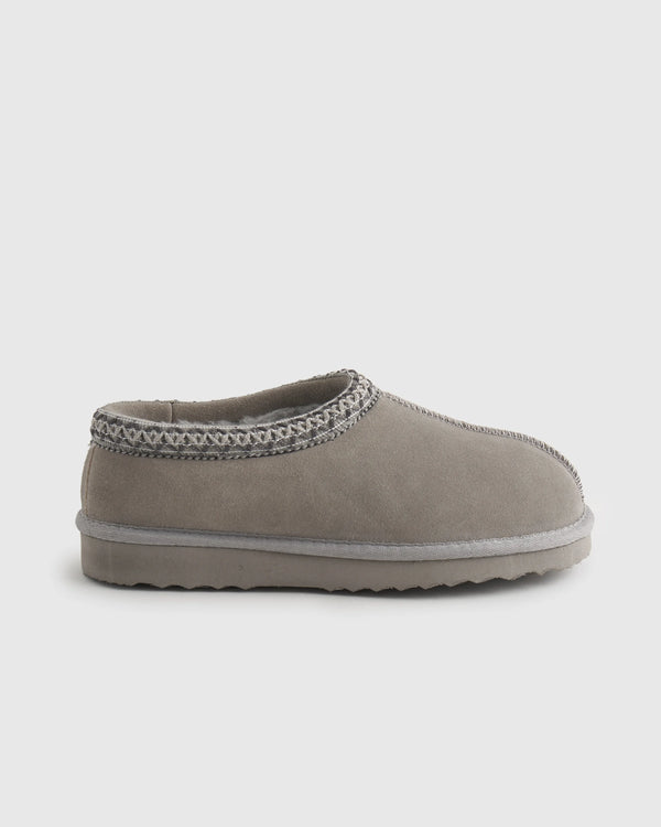 Australian Shearling Clog Slipper - 5 / Pecan