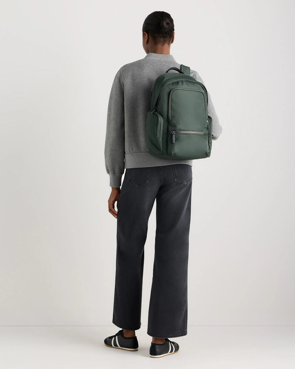Voyage Nylon Commuter Backpack - One Size / Black