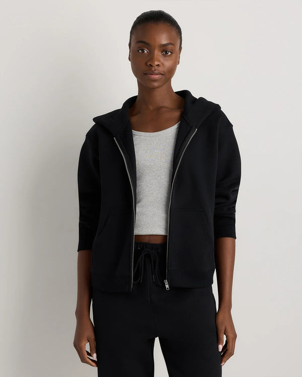 Everyday Fleece Full-Zip Hoodie - XS / Coastal Sage