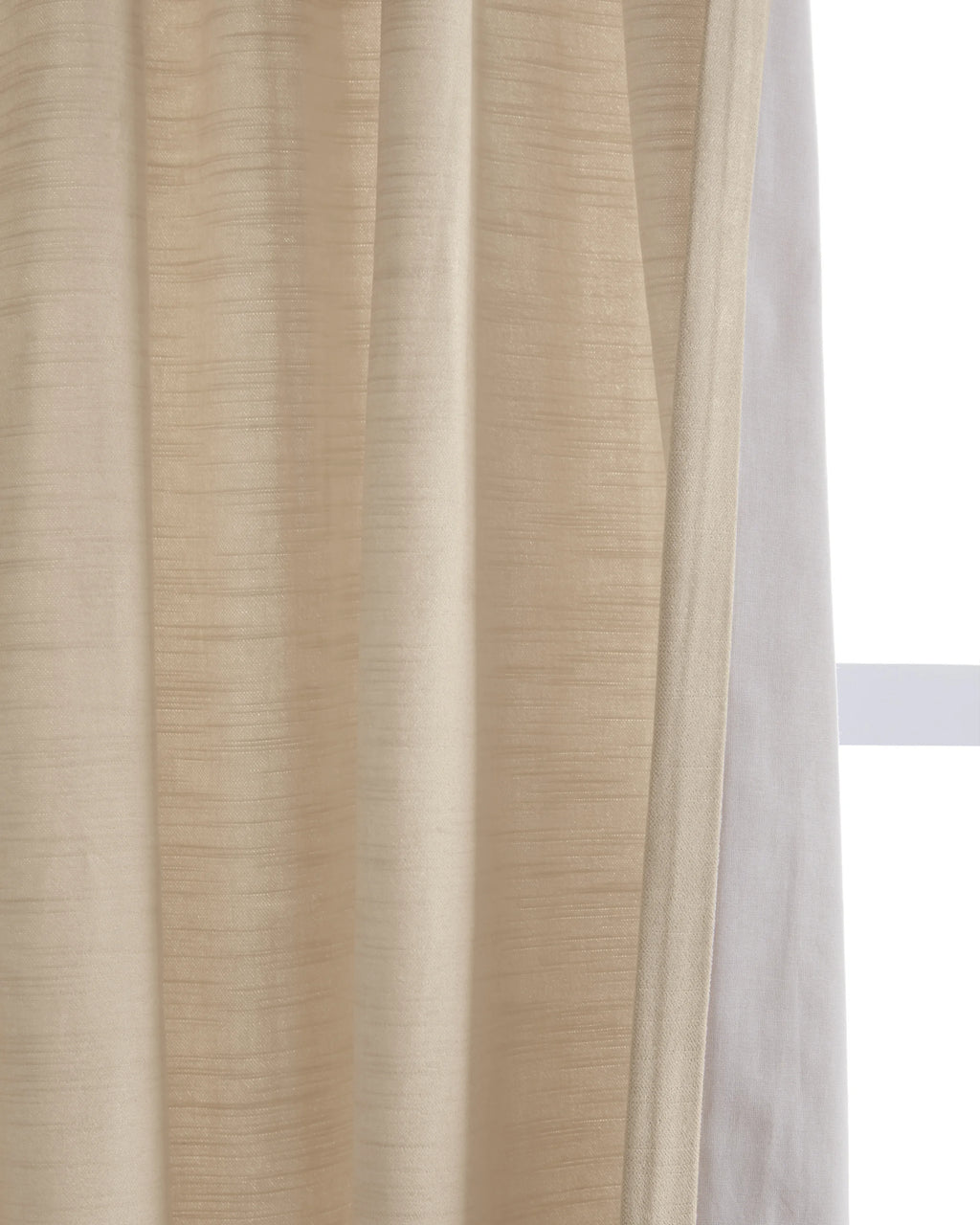 Luster Velvet Curtain - Single Panel - 48x84 / Champagne