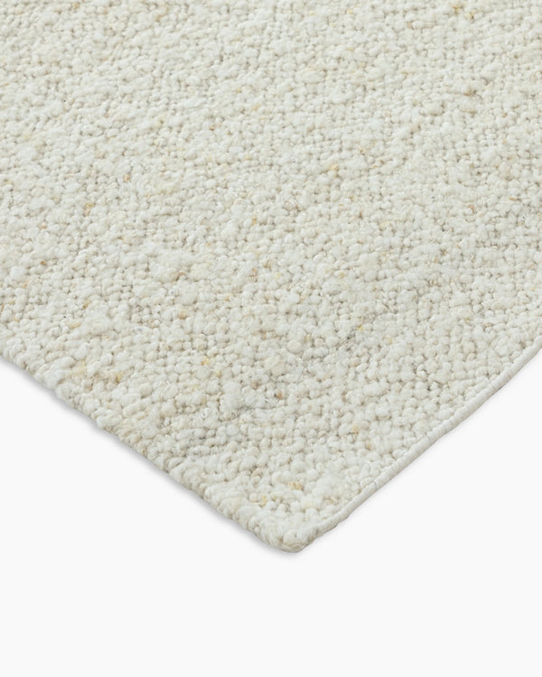 Liam Handwoven Wool Boucle Rug - 5' x 8' / Brown
