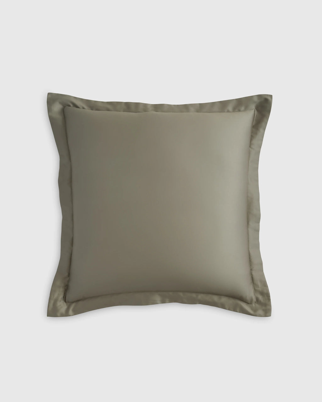 Signature Giza Cotton Sateen Euro Sham - Euro / Mineral