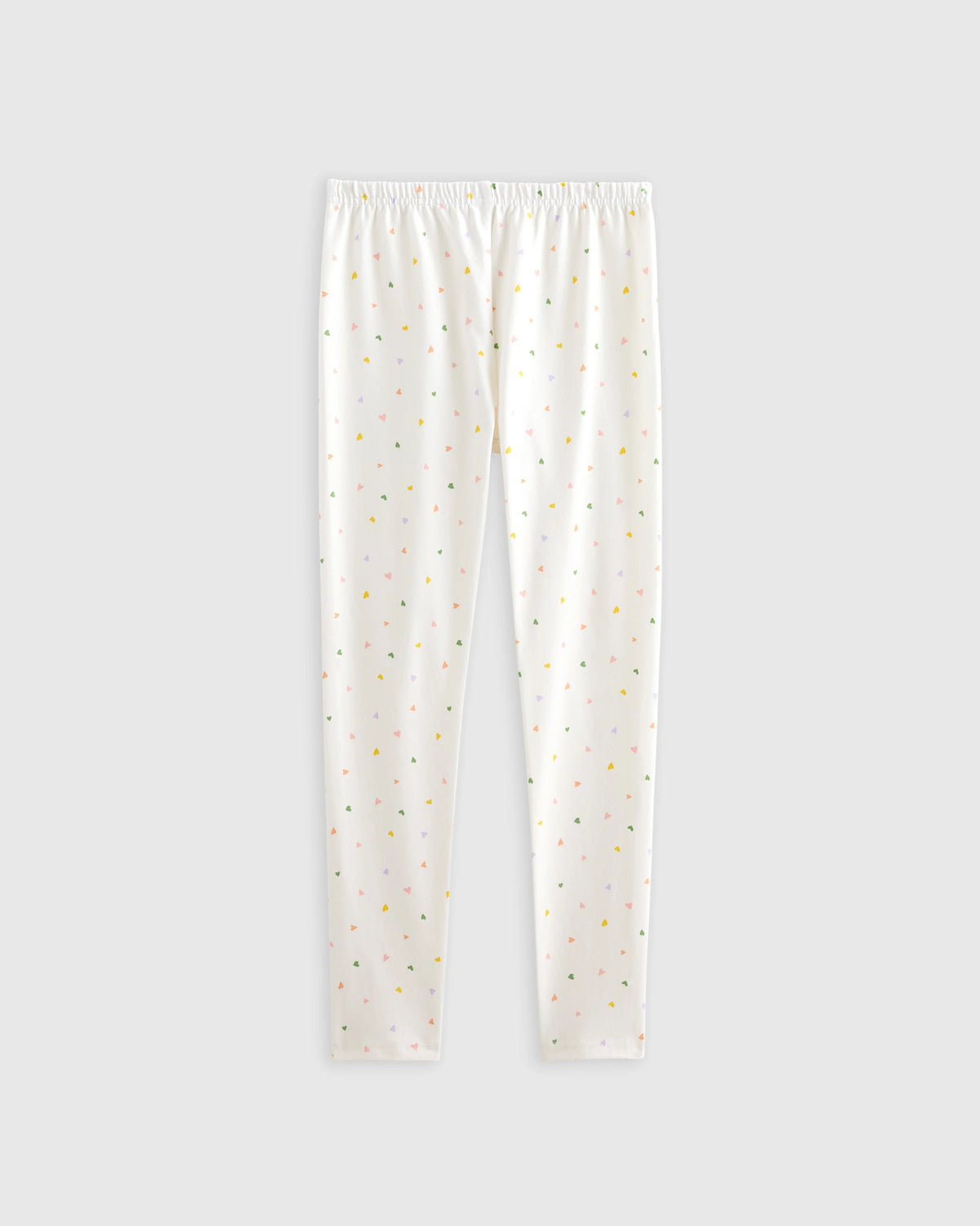Organic Cotton Leggings - 6 / Red