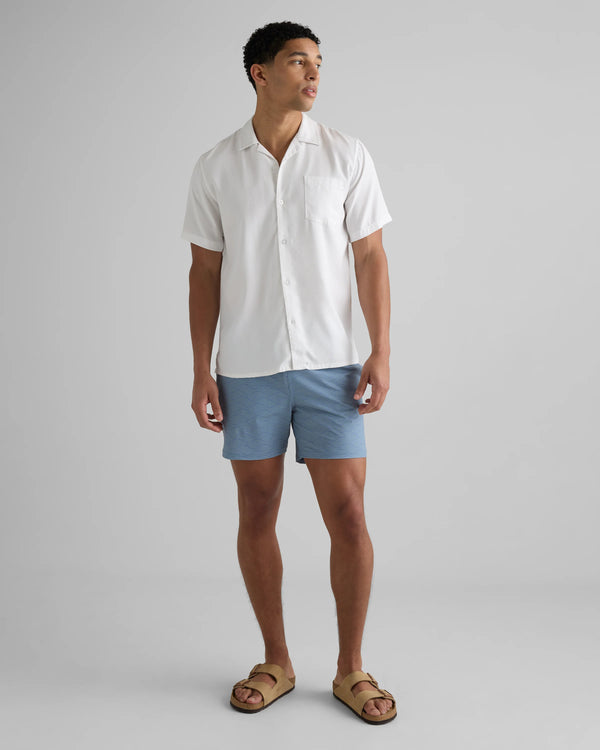 Italian Swim Trunks - 5.5" - XS / Navy Diamond Geo