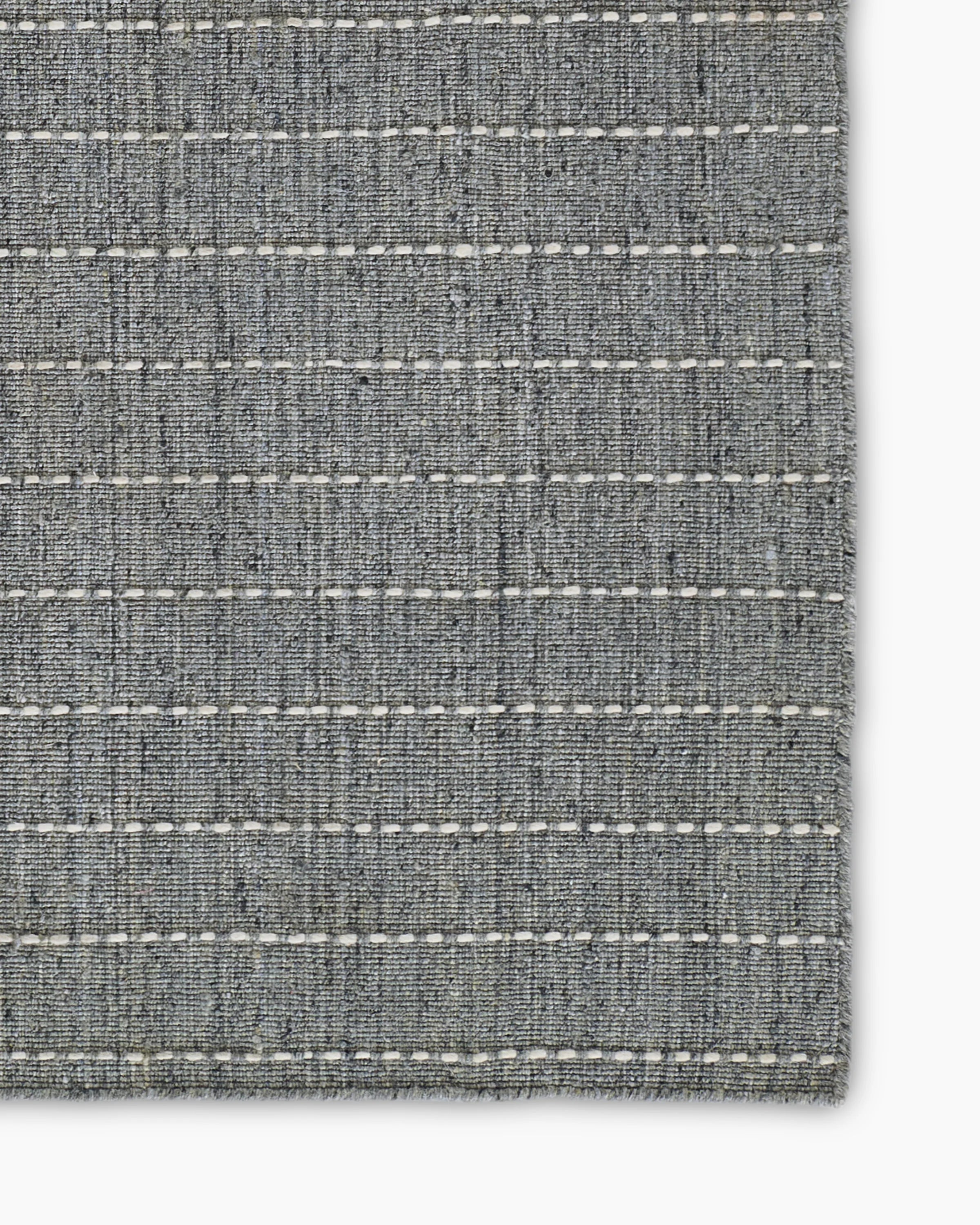 Lark Hand-Loomed Rug - 3'6" x 5'6" / Blue Secondary image