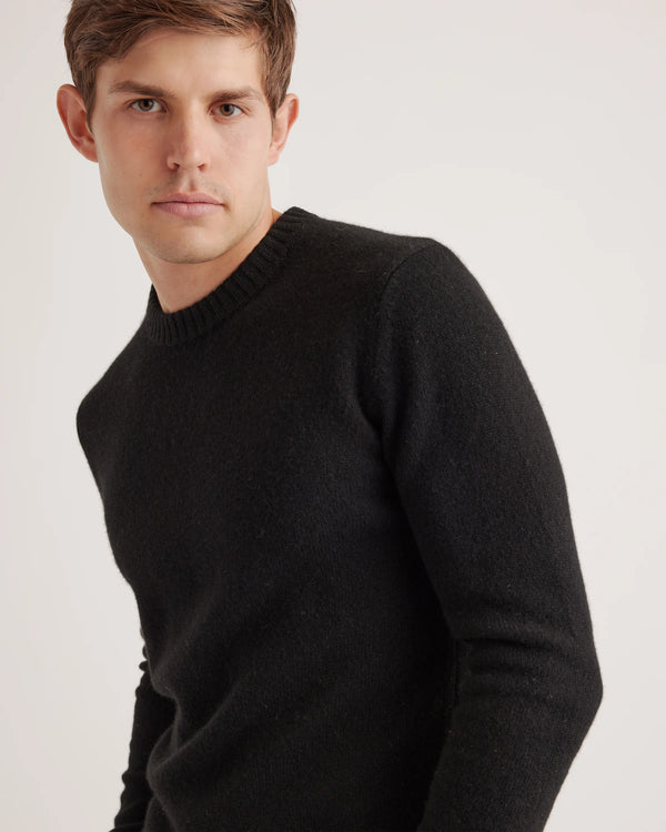 100% Yak Wool Crewneck Sweater - XS / Starry Night Navy