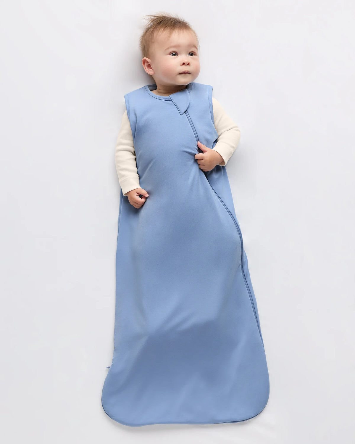 Bamboo Sleep Bag 1.5 TOG - S / Colony Blue Main image