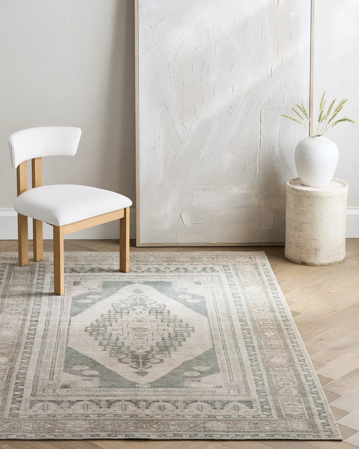 Bennett Performance Rug - 3' x 5' / Green Main image