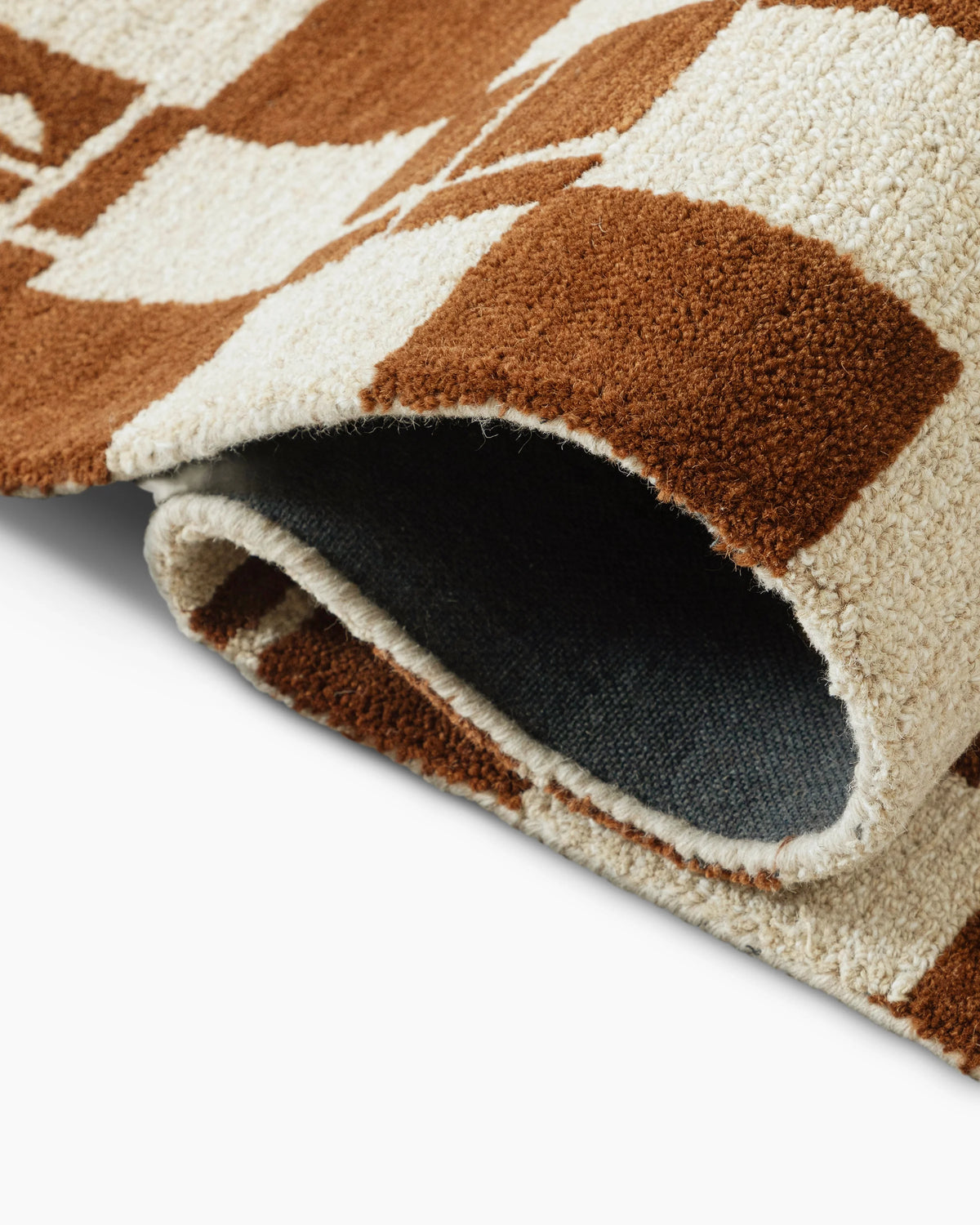 Zion Wool Rug - 5' x 8' / Rust Main image