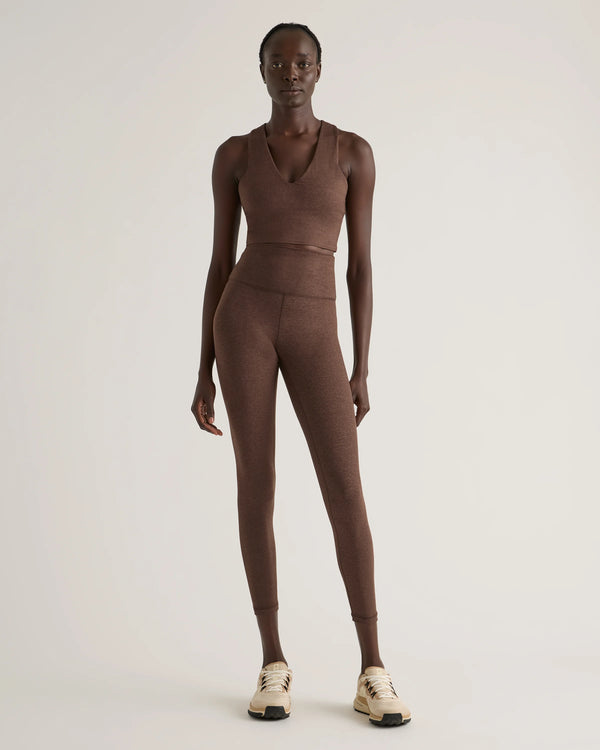 Ultra-Soft High-Rise Legging - XS / Heather Oatmeal