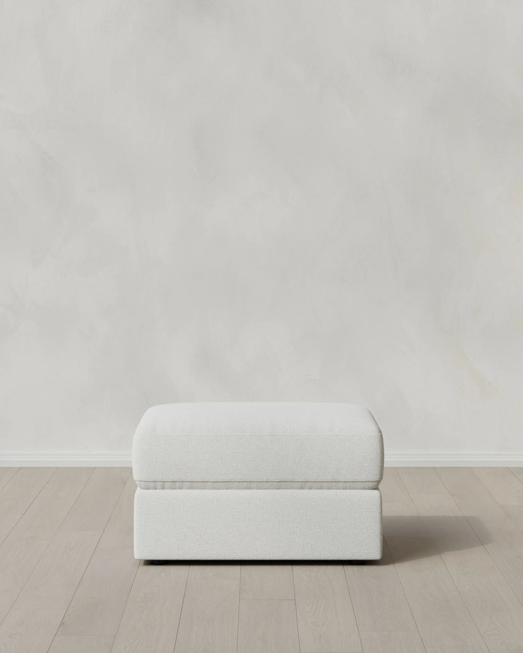 Ashford Deep Seat Ottoman in Performance Basketweave - One Size / Navy
