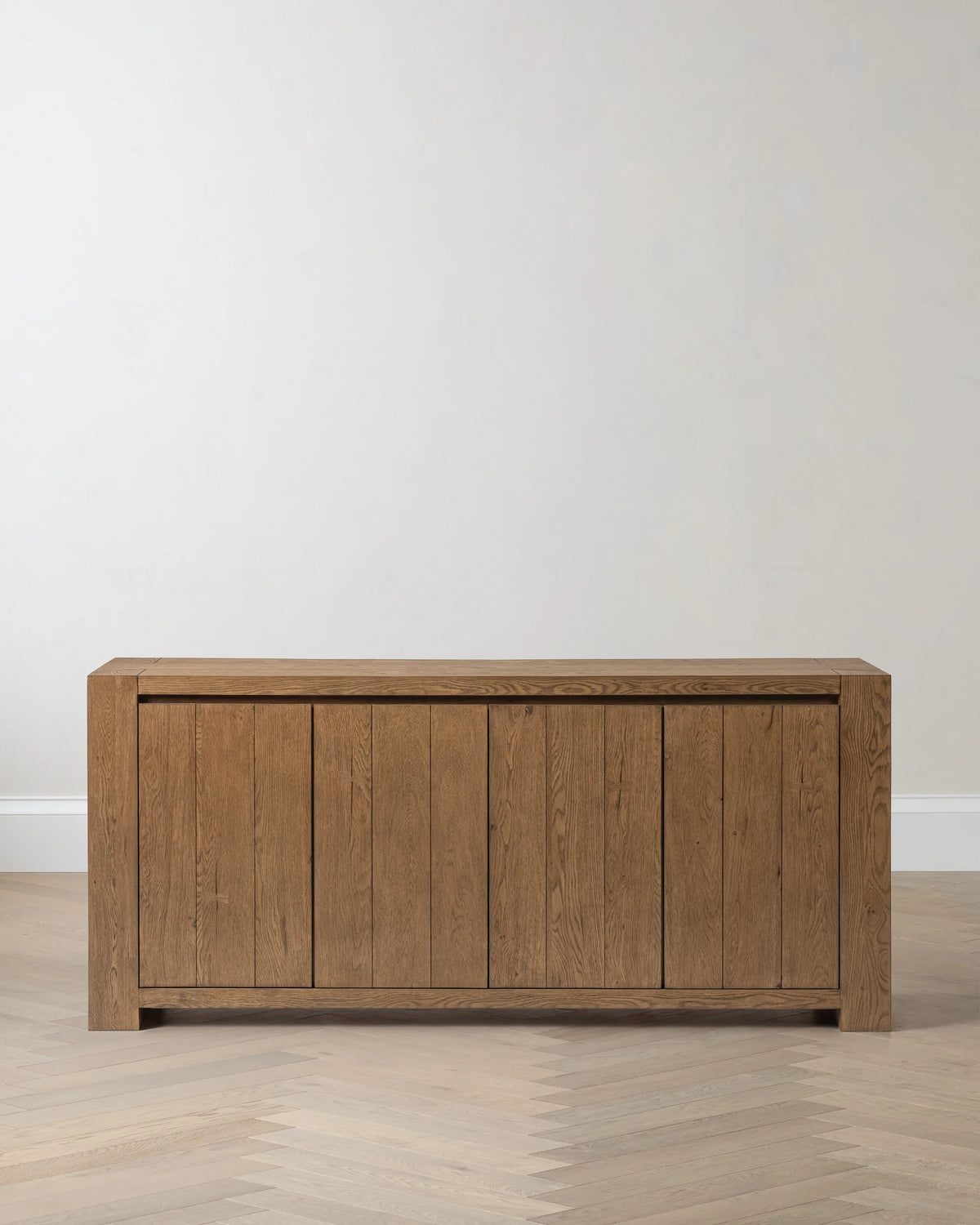 Reclaimed Oak Sideboard - One Size / Cafe Brown Main image